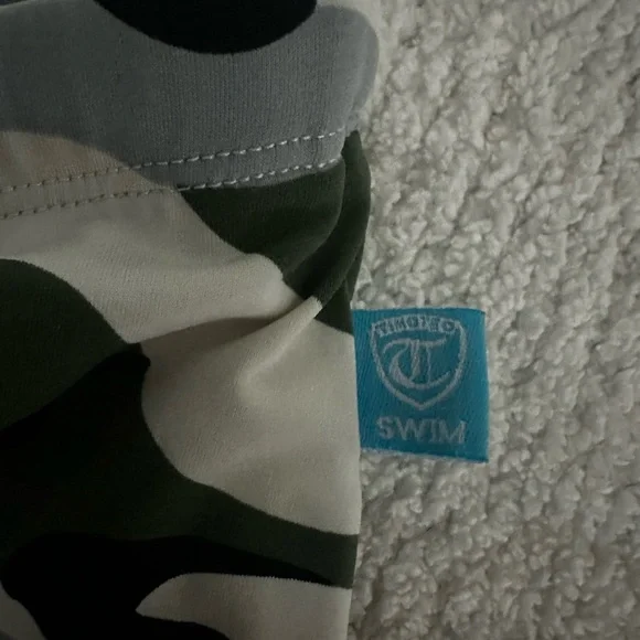 Men's Camouflage Swim Trunks - Picture 3 of 4